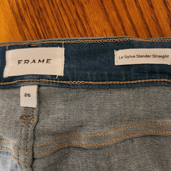 Frame Denim Le Sylvie Slender Straight Jeans - Picture 3 of 14